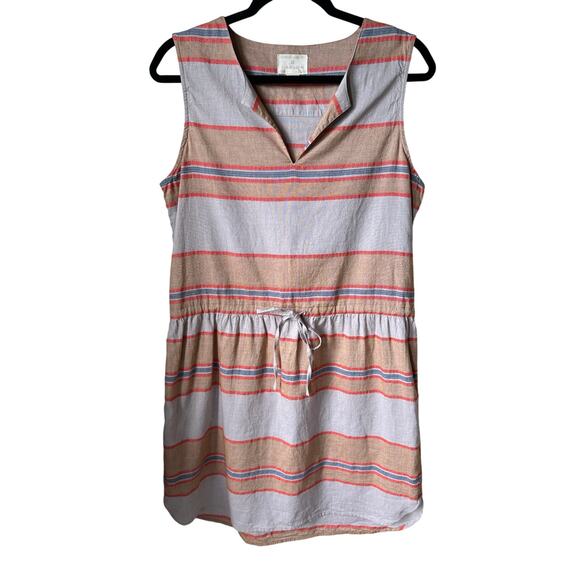Caslon Women's Linen Blend Sleeveless Dress Size PS ResortReady Casual BohoChic - Picture 1 of 4